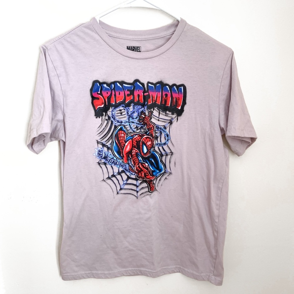 🟣 Spider-Man Graphic Tee by Marvel Baby Tee Fit
